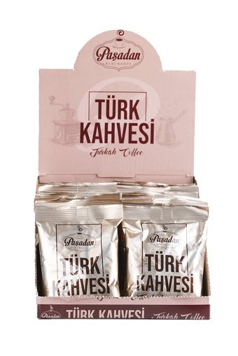 Paşadan Sade Orta Kavrulmuş Türk Kahvesi 24x100 gr