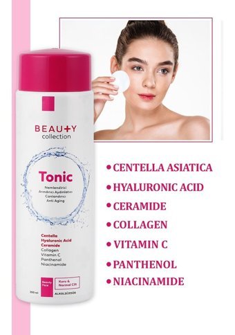 Beauty Collection Tüm Ciltler İçin Gözenek Sıkılaştırıcı Likit Tonik 100 ml