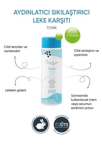 C'enta Beauty Tüm Ciltler İçin Sprey Tonik 170 ml