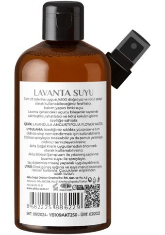 Akita Tüm Ciltler İçin AHA/BHA Leke Giderici Likit Lavanta Suyu 200 ml
