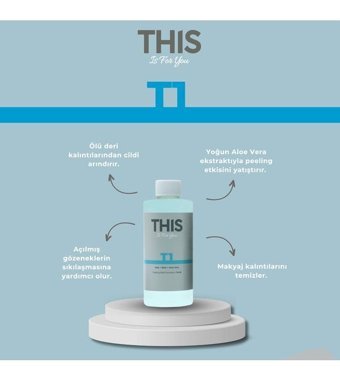 This T1 Hassas Ciltler İçin Likit Tonik 200 ml