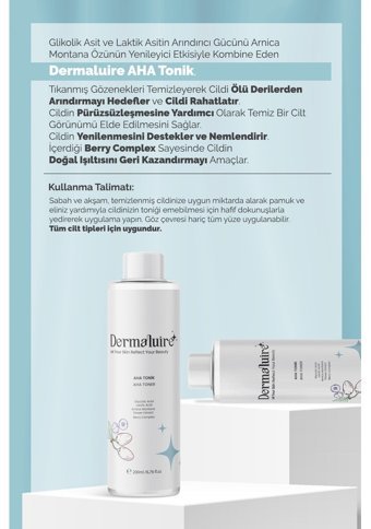 Dermaluire Hassas Ciltler İçin Likit Tonik 200 ml