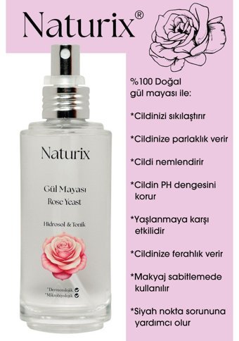 Naturix Tüm Ciltler İçin Gözenek Sıkılaştırıcı Likit Tonik 125 ml