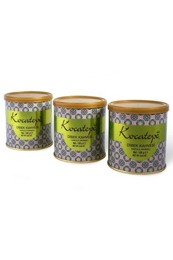 Kocatepe Dibek Sade Orta Kavrulmuş Türk Kahvesi 3x100 gr
