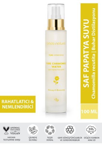 Bade Natural Tüm Ciltler İçin Gözenek Sıkılaştırıcı Leke Giderici Likit-Jel Papatya Suyu 250 ml