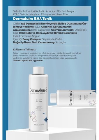 Dermaluire Yağlı Ciltler İçin Salisik Asitli Losyon Tonik 100 ml