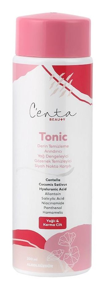 C'enta Beauty Tüm Ciltler İçin AHA/BHA Gözenek Sıkılaştırıcı Leke Giderici Likit Tonik 200 ml