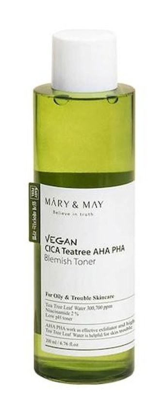 Mary & May Cica Tea Tree Hassas Ciltler İçin Jel Tonik 200 ml