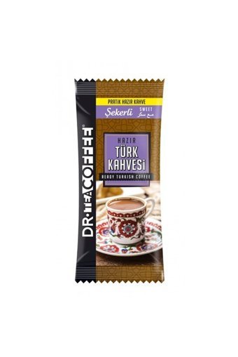 Dr. Tea Coffee Sade Orta Kavrulmuş Türk Kahvesi 24x11 gr
