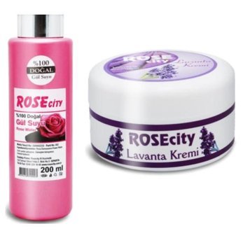 Rose City Tüm Ciltler İçin Gözenek Sıkılaştırıcı Likit Gül Suyu 200 ml