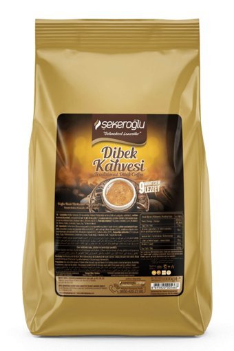 Şekeroğlu Dibek Sade Orta Kavrulmuş Türk Kahvesi 1 kg