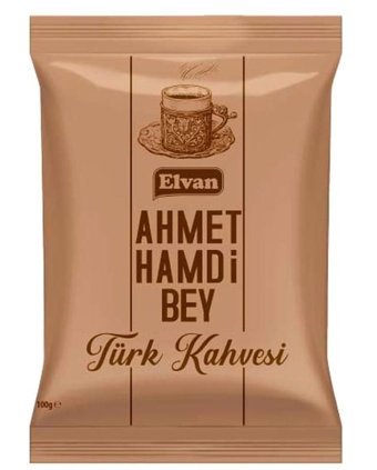 Ahmet Hamdi Bey Sade Orta Kavrulmuş Türk Kahvesi 100 gr