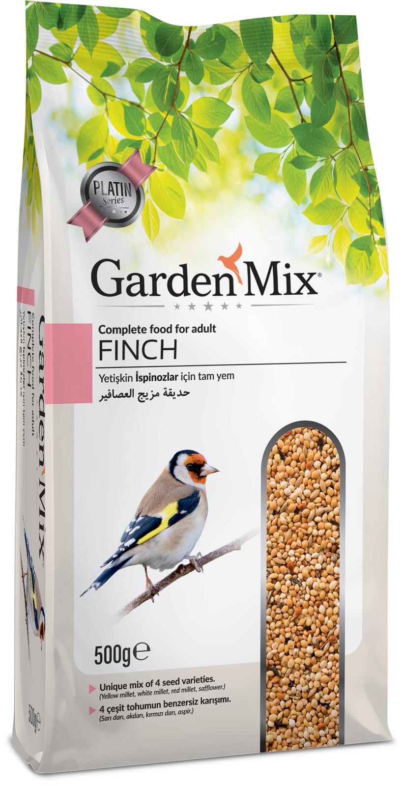 Garden Mix Kabuklu Sade Yetişkin Kuş Yemi 500 gr