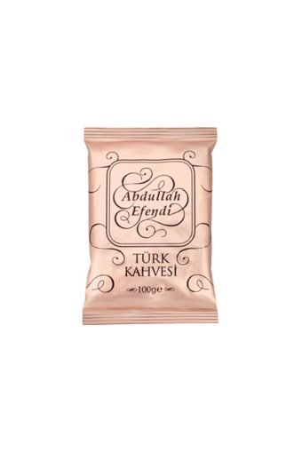 Abdullah Efendi Sade Orta Kavrulmuş Türk Kahvesi 10x100 gr