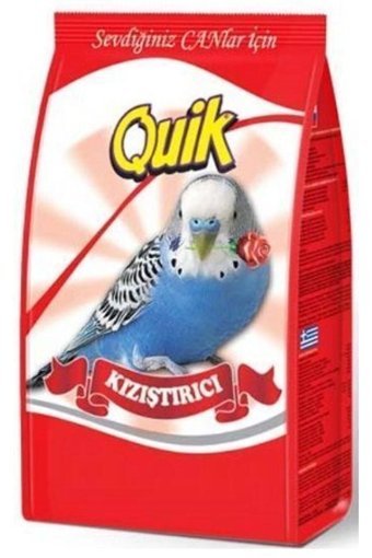 Quik Kabuklu Sade Vitaminli Yetişkin Muhabbet Kuşu Yemi 150 gr