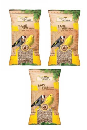Gold Wings Kabuklu Aspur Kuş Yemi 3x300 gr