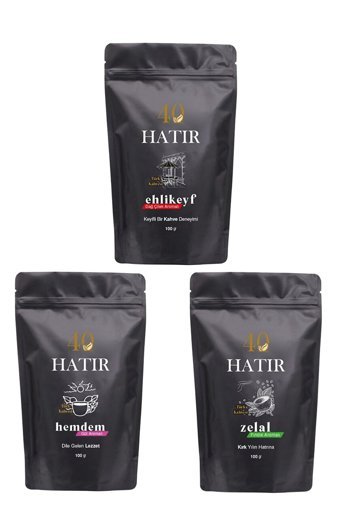 40 Hatır Karışık Orta Kavrulmuş Türk Kahvesi 3x100 gr