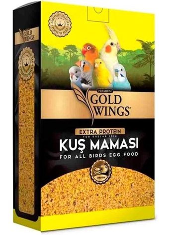 Gold Wings Premium Kabuksuz Yumurtalı Kuş Yemi 1 kg
