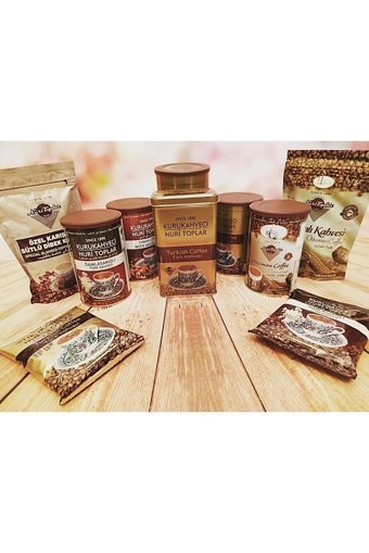 Kuru Kahveci Nuri Toplar Sade Orta Kavrulmuş Türk Kahvesi 300 gr