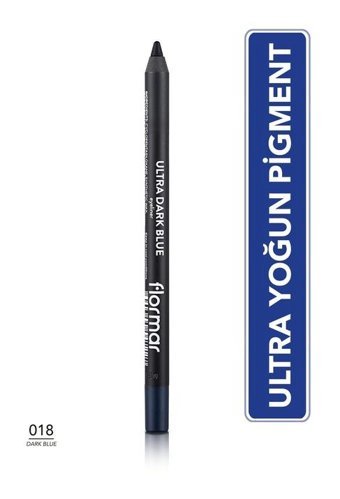 Flormar Ultra 01 Mat Koyu Mavi Kalıcı Kalem Eyeliner
