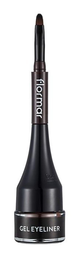 Flormar 003 Mat Kahverengi İnce-Kalın Uçlu Fırça Jel Eyeliner