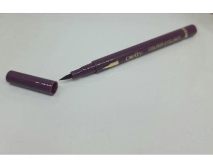 Pretty Beauty Suya Dayanıklı Mor Kalın Uçlu Keçe Kalem Eyeliner