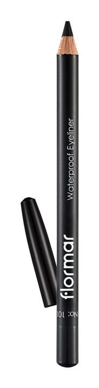 Flormar Kajal 101 Suya Dayanıklı Mat Pastel Siyah Kalıcı Kalın Uçlu Kuru Kalem Eyeliner