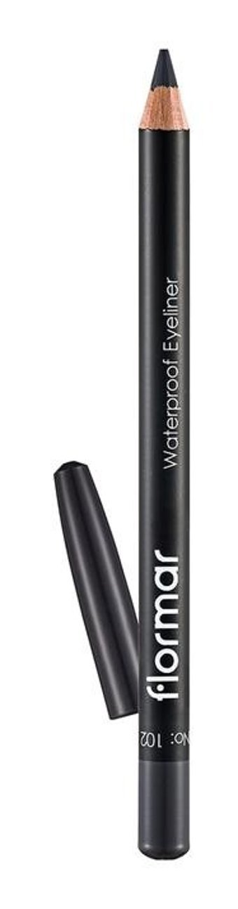 Flormar S03 Suya Dayanıklı Mat Gri İnce Uçlu Kuru Kalem Eyeliner