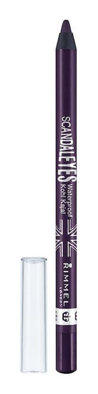 Rimmel London Scandal'Eyes Suya Dayanıklı Parlak Mor Kalıcı İnce Uçlu Kalem Eyeliner