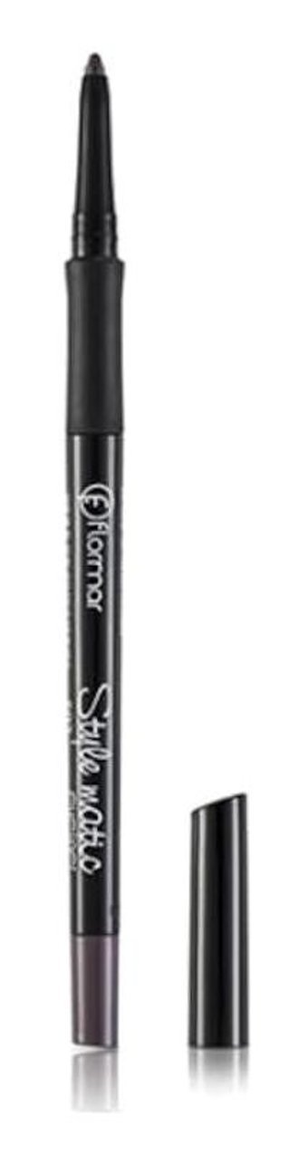 Flormar Style Matic Mat Siyah Kalıcı Kalın Uçlu Keçe Kalem Eyeliner