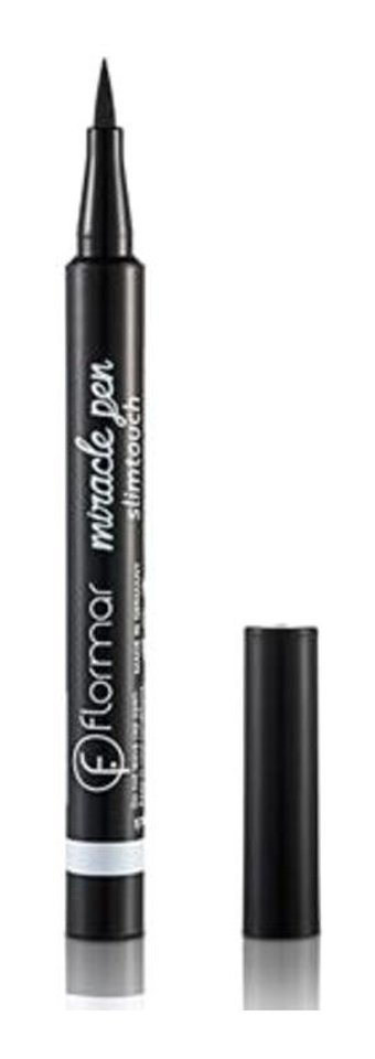 Flormar Mıracle Suya Dayanıklı Mat Siyah Kalıcı İnce Uçlu Keçe Kalem Eyeliner
