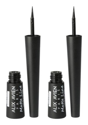 Alix Avien Matte Line Suya Dayanıklı Mat Siyah Eyeliner 2 Adet