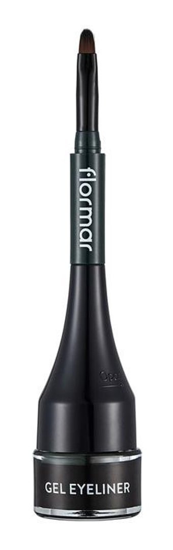 Flormar 004 Mat Yeşil İnce-Kalın Uçlu Fırça Jel Eyeliner