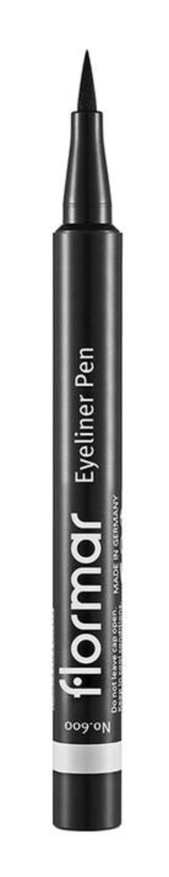 Flormar 001 Mat Siyah Kalıcı İnce Uçlu Keçe Kalem-Likit Eyeliner