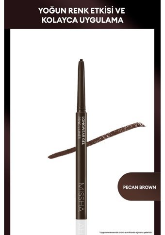 Missha Suya Dayanıklı Mat Kahverengi Kalıcı Keçe Jel-Kalem Eyeliner