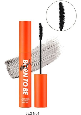 Missha A'pıeu Born To Be Suya Dayanıklı Kahverengi-Siyah Fırça - Keçe Jel-Kalem Eyeliner