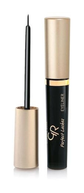 Golden Rose Çift Taraflı Suya Dayanıklı Siyah Kalıcı İnce Uçlu Fırça Likit Eyeliner