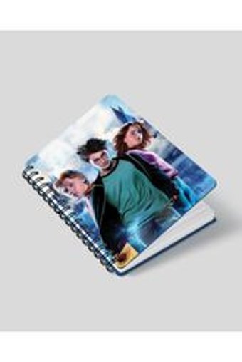 Masa Dergi Harry Potter A5 Çizgili Orta Boy Çok Renkli Not Defteri
