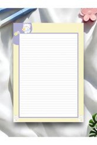 Mirya Notes A4 Çizgili Orta Boy Sarı Not Defteri