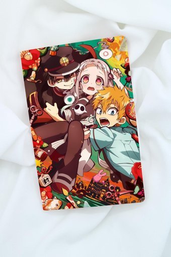 Anime Marketi Hanako-Kun A5 Çizgisiz Orta Boy Çok Renkli Not Defteri