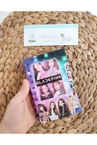 Pembe Çarşı Blackpink A6 Renkli Küçük Boy Çok Renkli Not Defteri