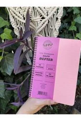 Acesa A5 Çizgili Orta Boy Pembe Not Defteri