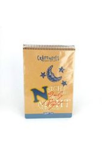 Gıpta Craft Notes A5 Kareli Büyük Boy Mavi Not Defteri