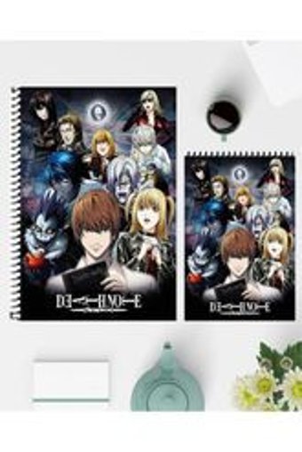 Feroxby Death Note A5 Çizgisiz Çok Renkli Not Defteri