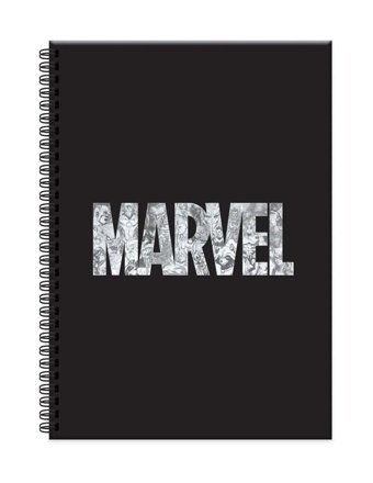Marvel B5 Kareli Orta Boy Çok Renkli Not Defteri