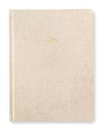Chapters Linen A5 Çizgili Orta Boy Bej Not Defteri