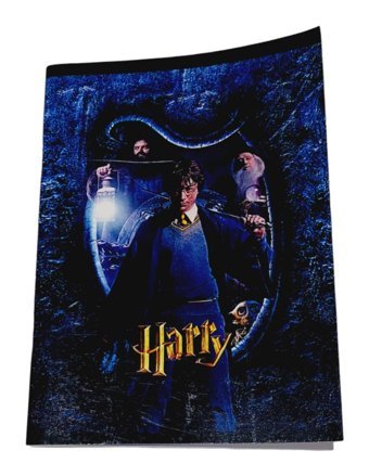 Keskin Color Harry Potter A5 Çizgisiz Orta Boy Mavi Not Defteri