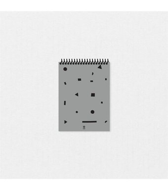 Tabby Design Geometrik A6 Çizgisiz Küçük Boy Çok Renkli Not Defteri