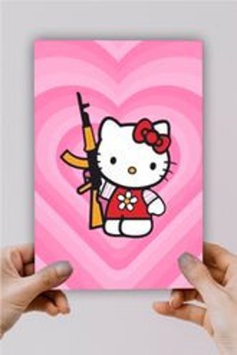 Sarang Hello Kitty A5 Çizgisiz Orta Boy Çok Renkli Not Defteri