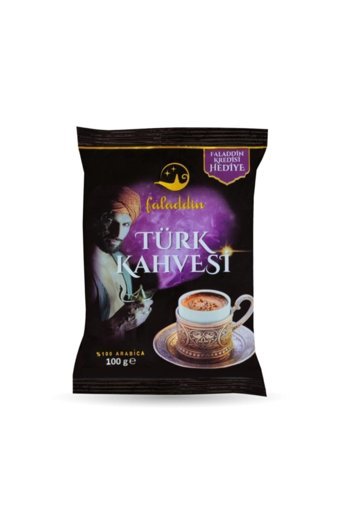 Faladdin Sade Orta Kavrulmuş Türk Kahvesi 100 gr